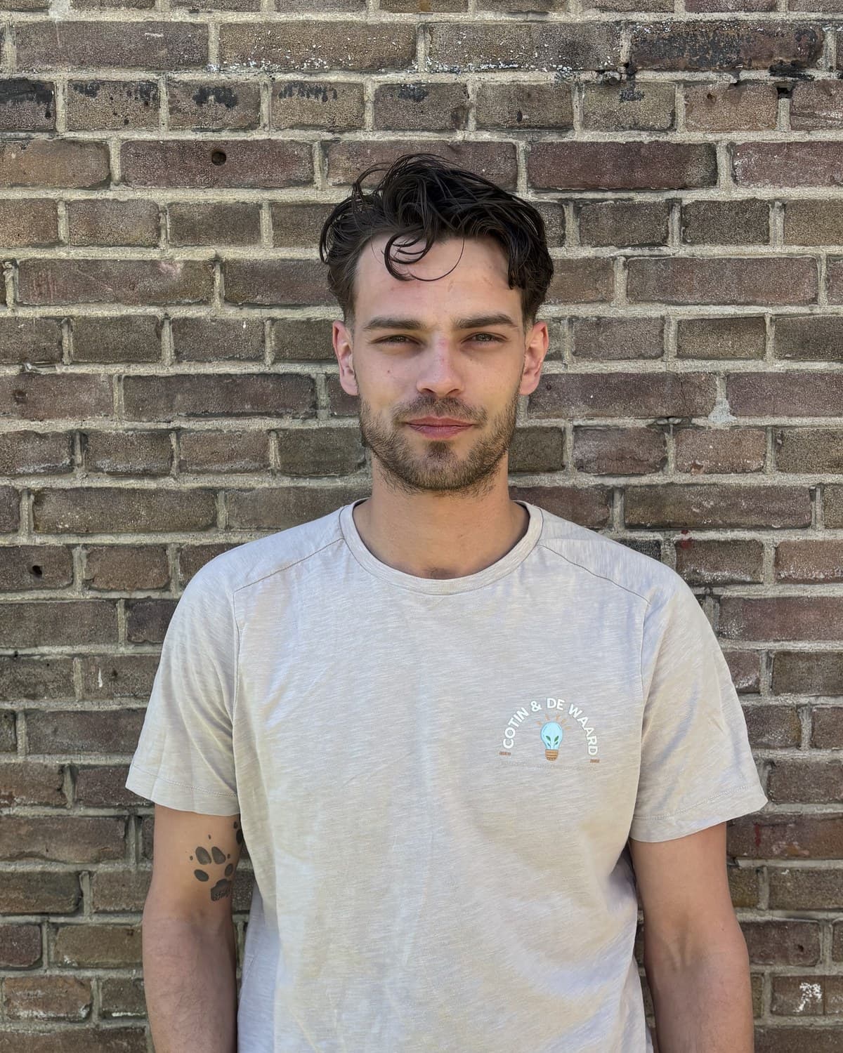 Portretfoto van Liam De Waard van Cotin & De Waard Installaties